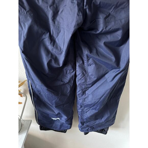 Womens Blue White Waterproof Obermeyer Snowboard Ski Pants ATC AC Insulated Sz18 - Picture 10 of 13